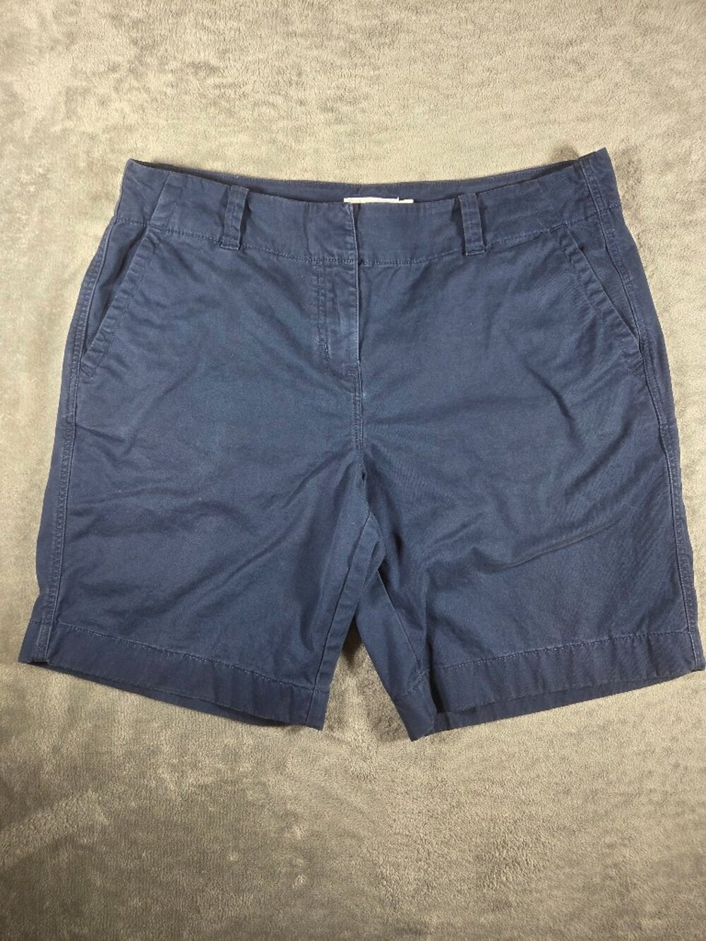 Vineyard Vine Women's Every Day Chino Shorts Navy Blue Size 10